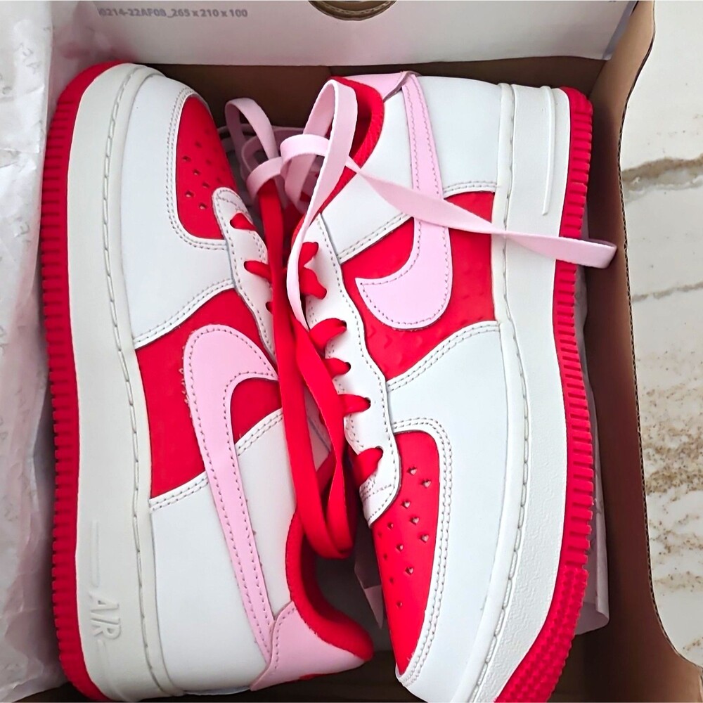 Nike Air Force 1 BG (GS) Summit White Pink Foam Kids Sneaker US 5 HV5165-121